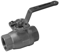 2 Piece Industrial Stainless Steel Ball Valve