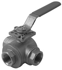 Multi-port Industrial Stainless Steel Ball Valve