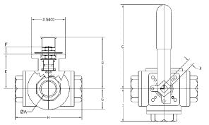 Multi-port Industrial Stainless Steel Ball Valve Repair Kit