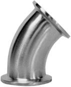 4" 45 Clmp Elbow-316L