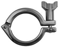 3" Clamp W/Serrated Nut-304