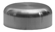 2.5" B/W End Cap-316L