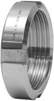 1.5" Din Nut 4 Slots DN40-65 x1/6