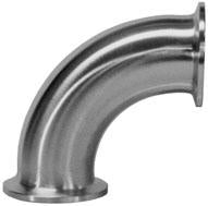 4" 90 Clmp Elbow-316L