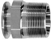 1x3/8" Clmp x M NPT Adapt-316L