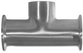 2.5" Tee W/2 Clmp Ends(Brnch)-304